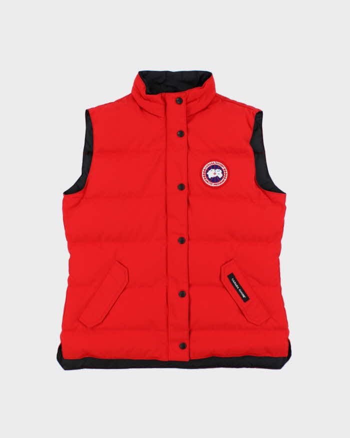 Vintage Canada Goose Down Fill Women's Puffer Gilet - L