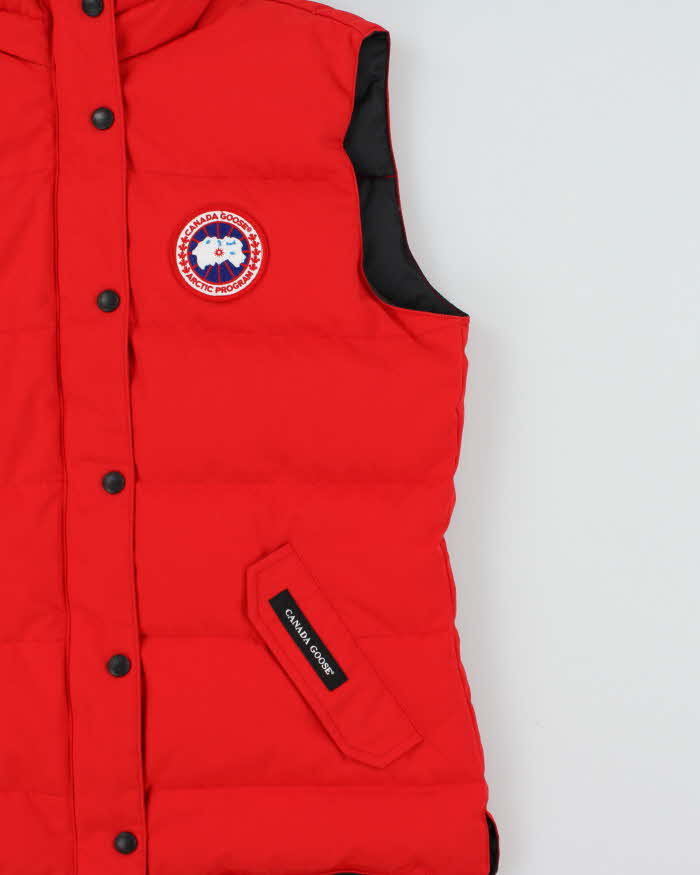 Vintage Canada Goose Down Fill Women's Puffer Gilet - L