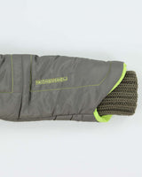 Vintage Y2K 00s Diesel Khaki Volt Contrast Stitch Women's Puffer Jacket - XS