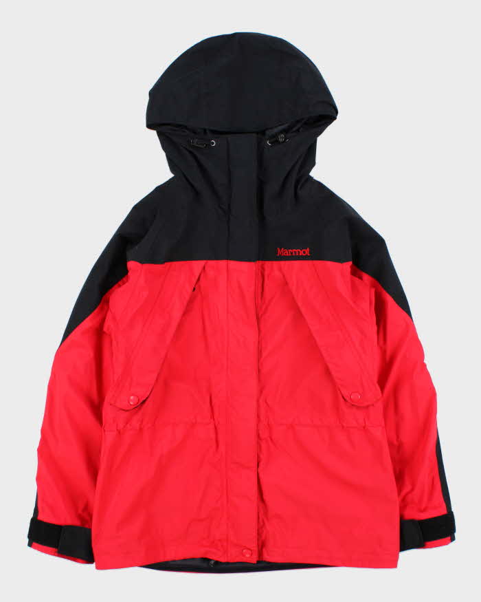 Vintage 00s Marmot 2ply Gore-Tex Women's Hooded Outdoors Jacket - S
