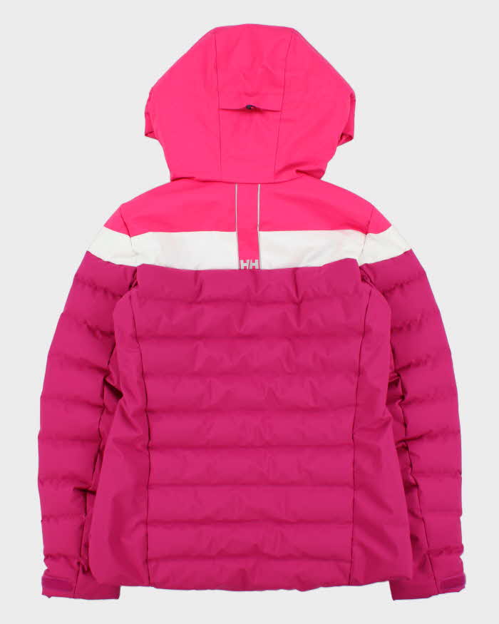 Vintage Helly Hansen Recco Prima Loft Women's Hooded Ski Jacket - S