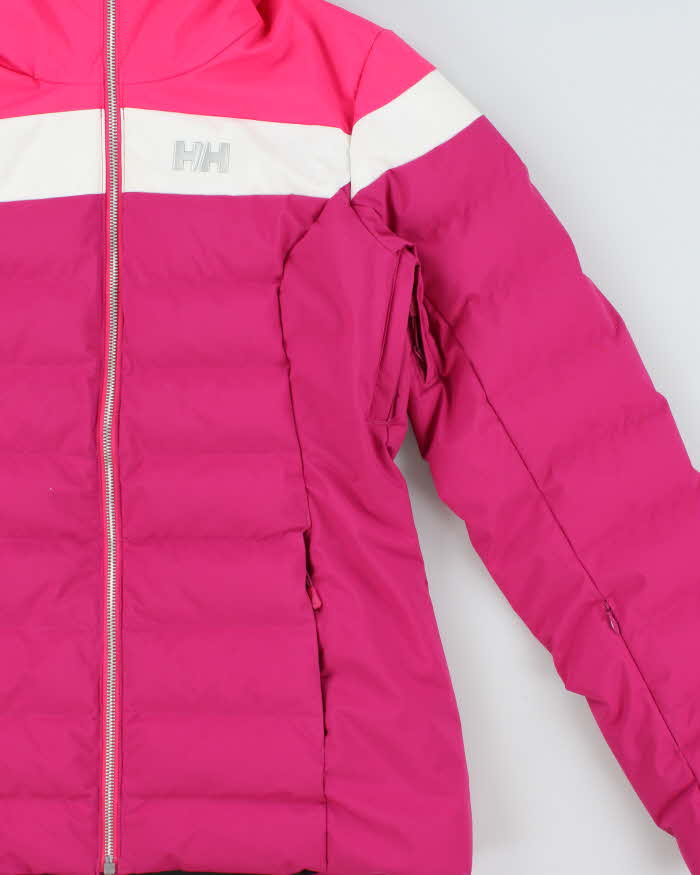 Vintage Helly Hansen Recco Prima Loft Women's Hooded Ski Jacket - S