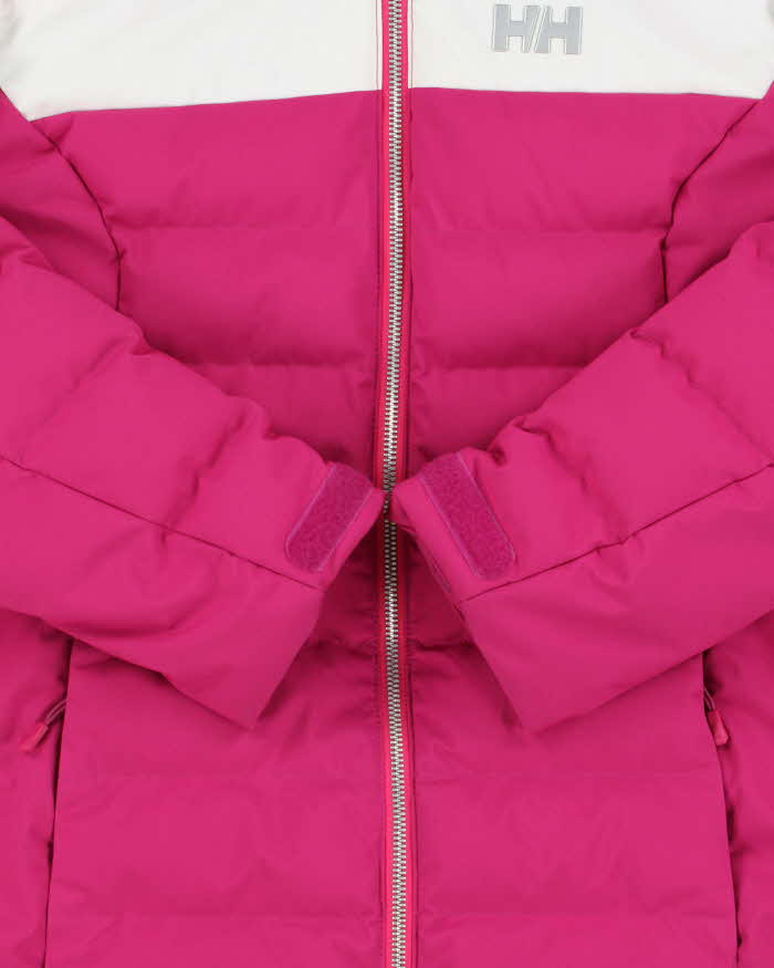 Vintage Helly Hansen Recco Prima Loft Women's Hooded Ski Jacket - S