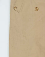 Vintage 1990s Aquascutum Wool Layer Lined Aqua 5 Women's Double Breasted Trench Coat - M