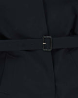 Vintage 1990s Aquascutum Pure Wool Women's Oversized Belted Overcoat - M
