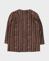Vintage Y2K 00s Kenzo Cashmere Wool Women's Aztec Blazer - M
