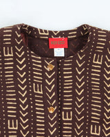 Vintage Y2K 00s Kenzo Cashmere Wool Women's Aztec Blazer - M