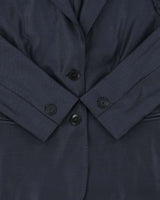 Vintage Y2K 00s MaxMara Silk Wool Blend Women's Single Breasted Blazer - S