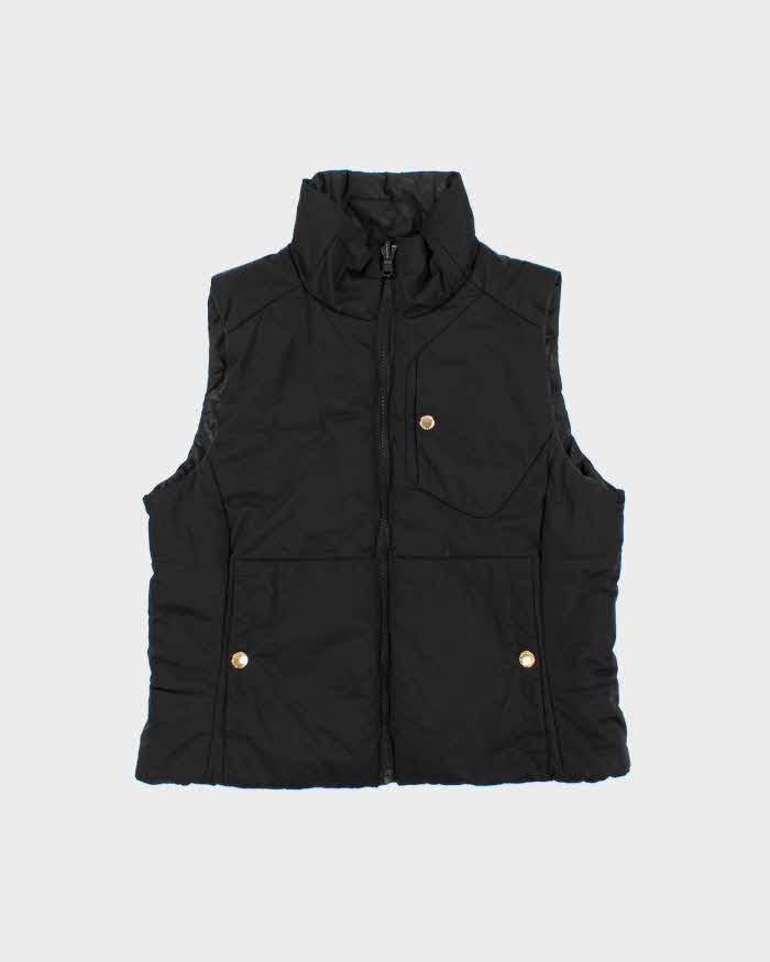 Vintage Y2K 00s Lauren Ralph Lauren Women's Animal Print Reversible Puffer Gilet - L