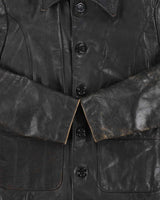 Vintage 1950s 'Bad Leather' Made In Mexico Horsehide Women's Quilt Lined Jacket - S