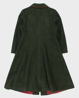 Vintage 1980s Wolfstaedter Austria Loden Wool Women's Over Coat - M