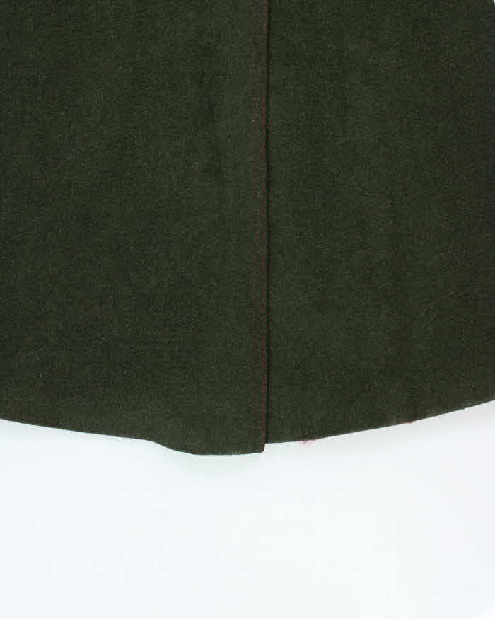 Vintage 1980s Wolfstaedter Austria Loden Wool Women's Over Coat - M