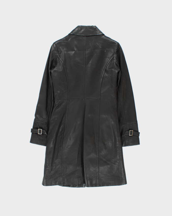 Vintage Danier Thermolite Lined Long Leather Jacket - XS