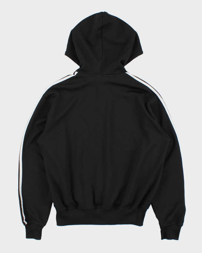 Vintage Y2K 00s Adidas Originals Felt Trefoil Hooded Track Jacket - M