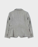 Vintage Aquascutum Wool &amp; Silk Blend Blazer Jacket - S