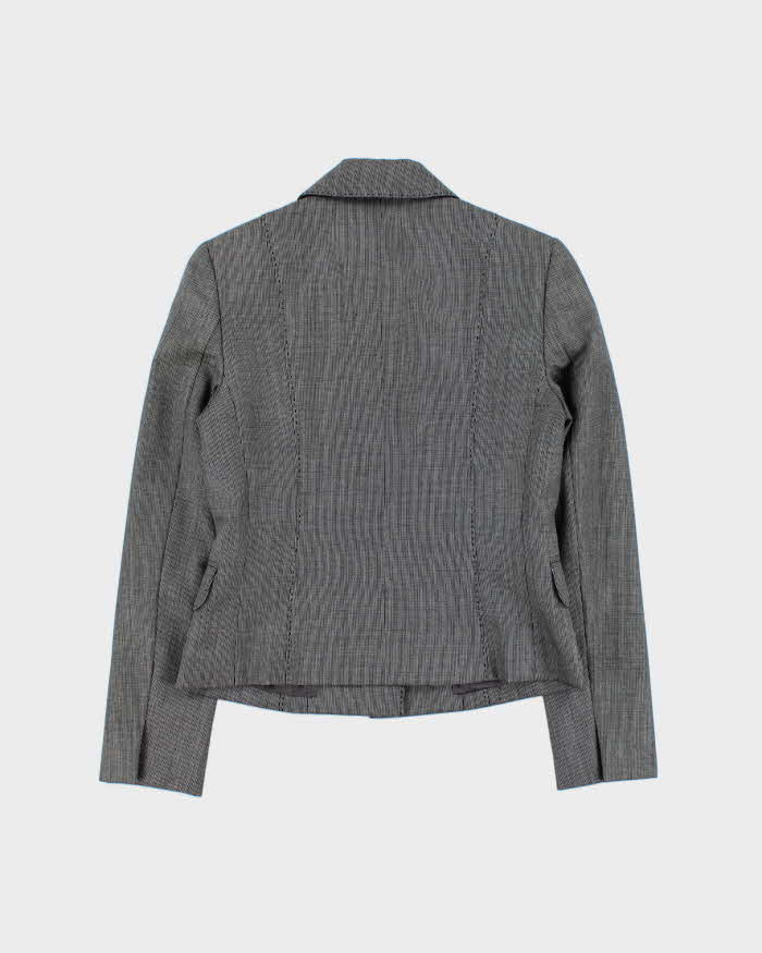 Vintage Burberry Japan Wool &amp; Silk Blend Button Down Blazer Jacket - XS