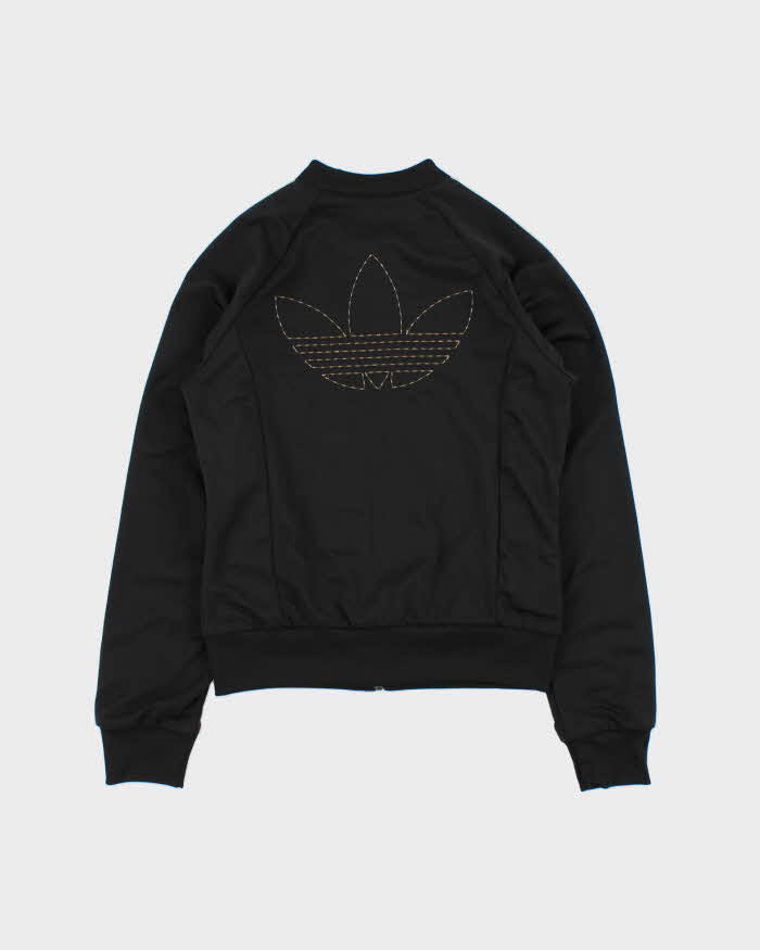 Vintage Y2K 00s Adidas Originals Women's Two-Tone Embroidered Trefoil Track Jacket - XS