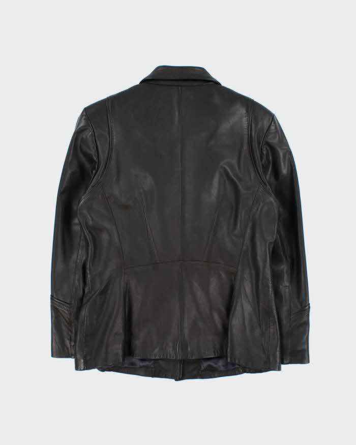 Vintage Danier Iridescent Lined Leather Jacket - L