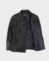 Vintage Danier Iridescent Lined Leather Jacket - L