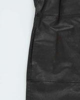 Vintage Y2k 2000s Liz Claiborne Long Leather Jacket - M