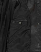Vintage Y2k 2000s Liz Claiborne Long Leather Jacket - M