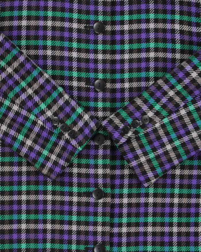 Vintage 1990s Jaeger Women's Wool Houndstooth Made In GB Blazer - S