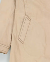 Vintage Y2K 00s Coach Women's Heavyweight Canvas Turn Lock Mid-Length Weatherproof Mac - M