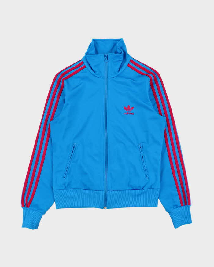 Vintage Y2K 00s Adidas Originals Women's Hot Pink Firebird Track Jacket - M