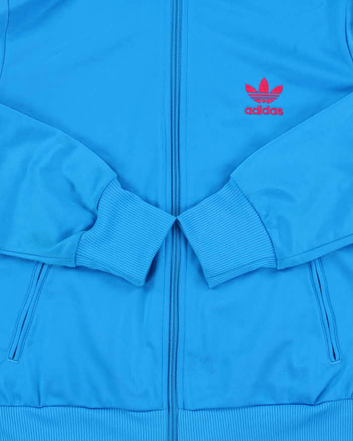 Vintage Y2K 00s Adidas Originals Women's Hot Pink Firebird Track Jacket - M