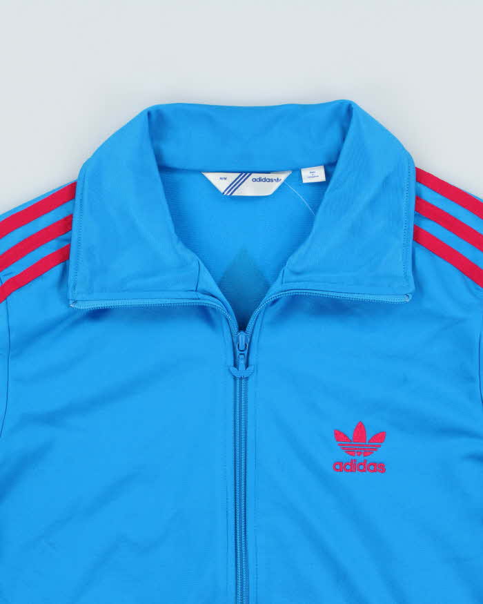 Vintage Y2K 00s Adidas Originals Women's Hot Pink Firebird Track Jacket - M