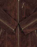 Vintage 1990s Context Lightweight Suede Jacket - XS