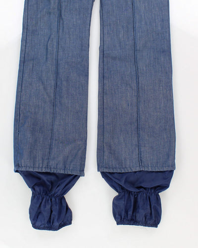 Women's Blue Levi's Denim Salopettes - XL