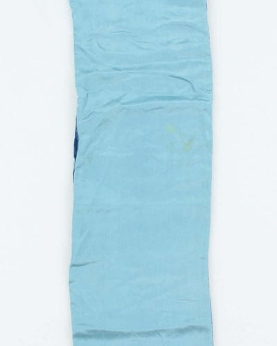 Vintage Velvet Blue Scarf