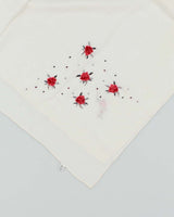 Vintage Silk Floral Scarf