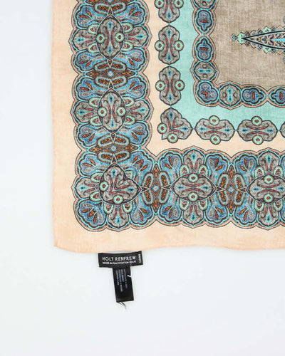 Vintage Holt Renfrew Silk Scarf