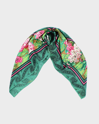 Vintage Oscar De La Renta Silk Scarf