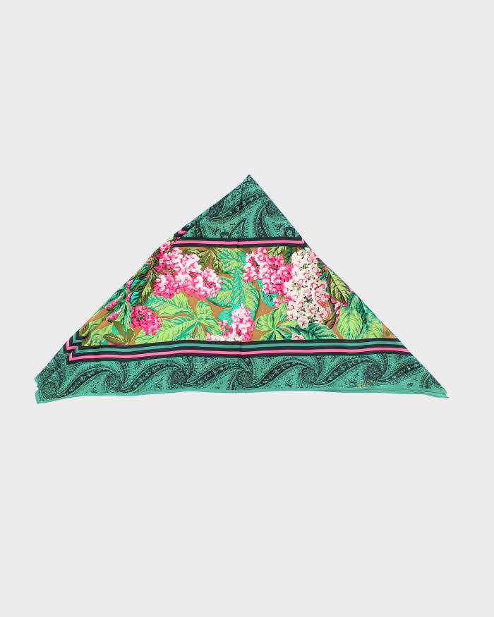 Vintage Oscar De La Renta Silk Scarf