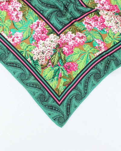 Vintage Oscar De La Renta Silk Scarf