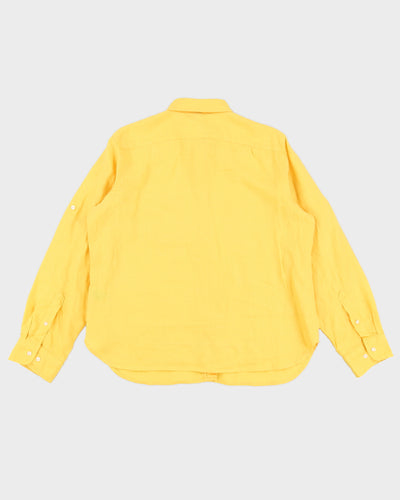 Yellow Ralph Lauren Linen Shirt - XL