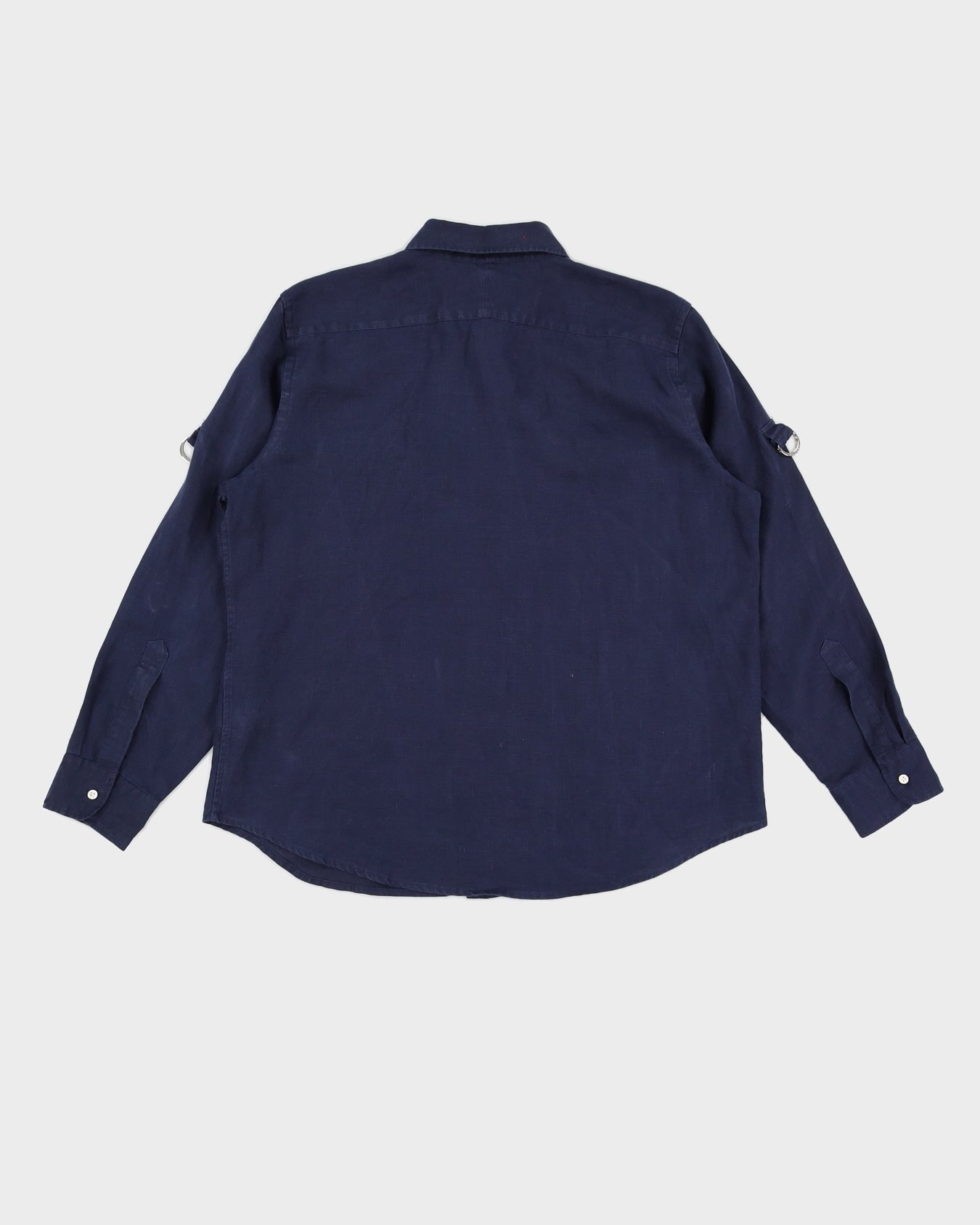 Ralph Lauren Navy Linen Shirt - XL