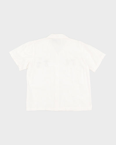 Deck Chair Embroidered Summer Shirt - L