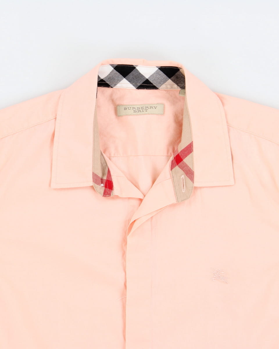 Burberry Brit Womens Pink Dress Shirt - S