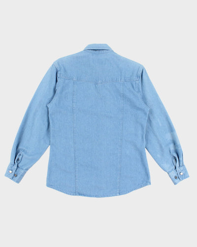 90's Wrangler Women's Western Shirt - M