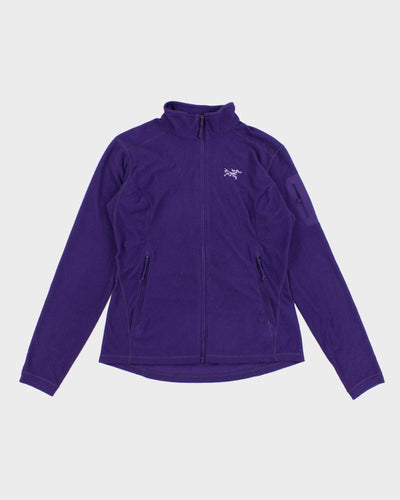 Womens Purple Arc'teryx Full Zip Shirt - M
