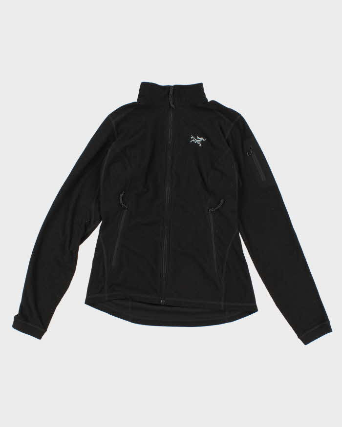 Womens Black Arc'teryx Zip Up Thermal Shirt - S