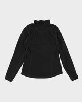 Womens Black Arc'teryx Zip Up Thermal Shirt - S