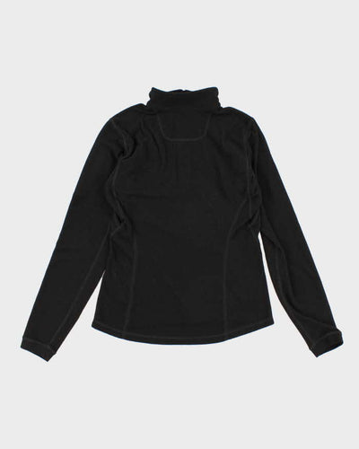 Womens Black Arc'teryx Zip Up Thermal Shirt - S