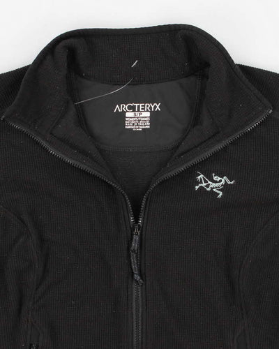Womens Black Arc'teryx Zip Up Thermal Shirt - S