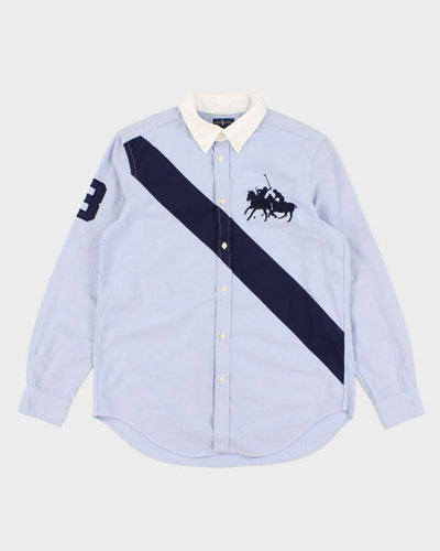 Womens Blue Ralph Lauren Button Up Shirt - XL