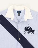 Blue Ralph Lauren Button Up Shirt - XL
